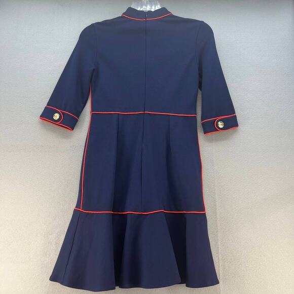 Jianshan Flounce Ruffled Mini Dress Women’s Size Medium Cotton Blend Elegant - Picture 8 of 13